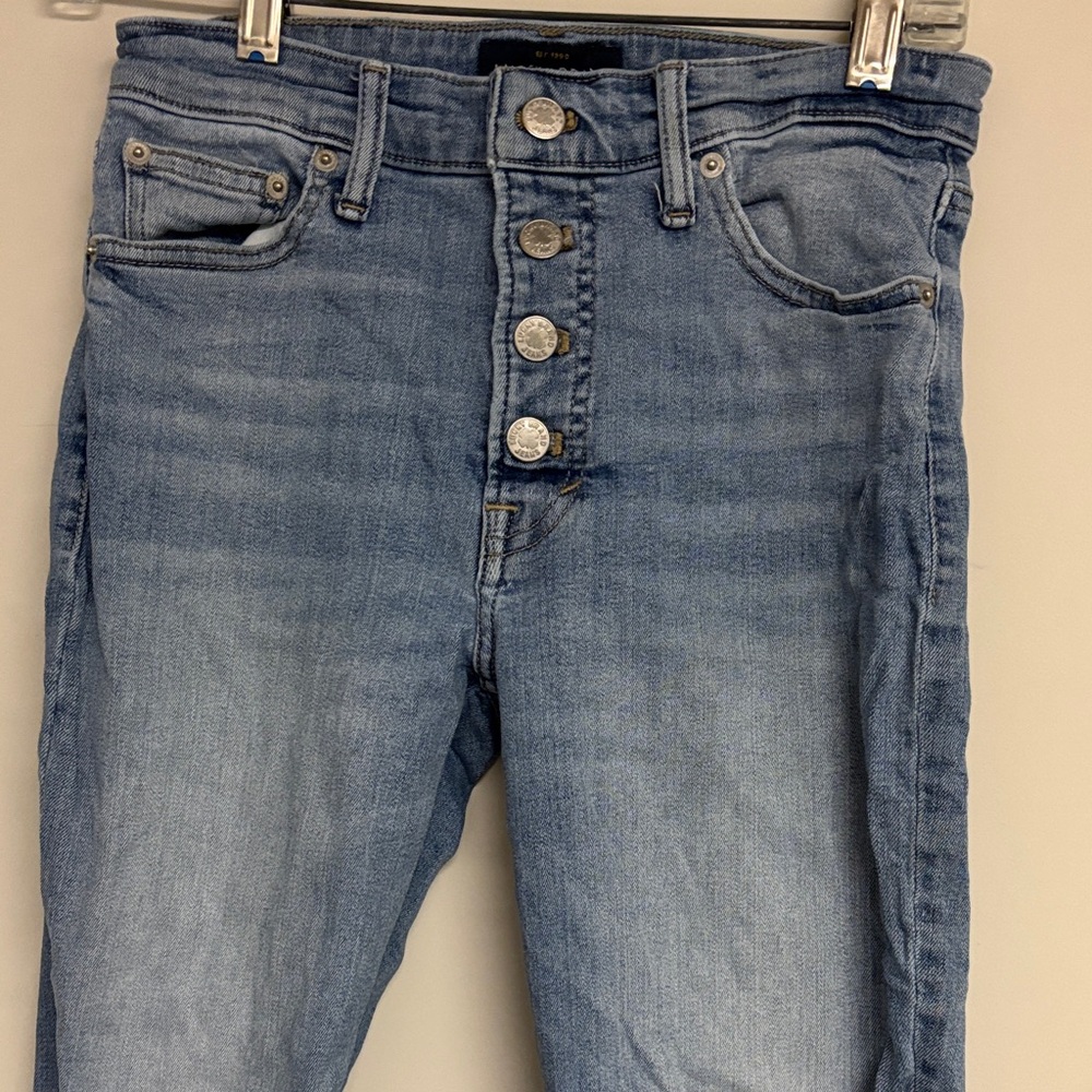 Lucky Brand Light Blue High Rise Jeans Ankle